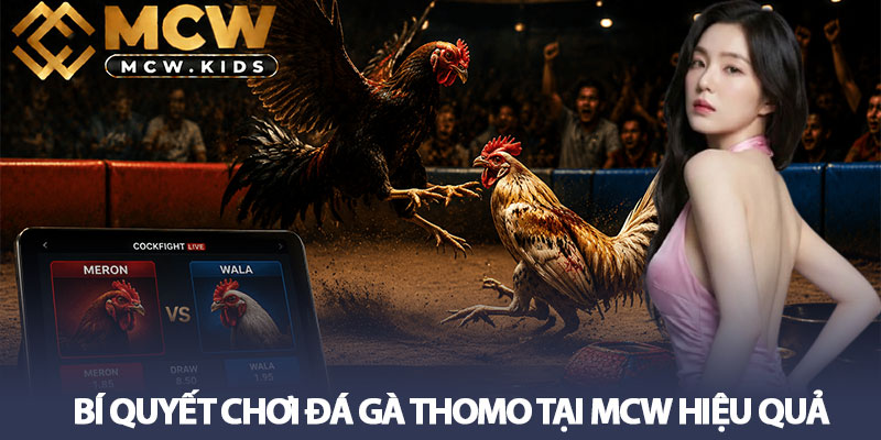 Đá gà Thomo MCW – Hình thức cá cược chiến kê ấn tượng? 3 Bí quyết chơi Đá gà Thomo tại MCW hiệu quả