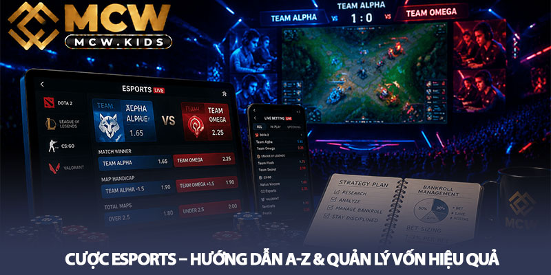 Cược Esports – Hướng Dẫn A-Z & Quản Lý Vốn Hiệu Quả 6 Cược Esports – Hướng Dẫn A-Z & Quản Lý Vốn Hiệu Quả